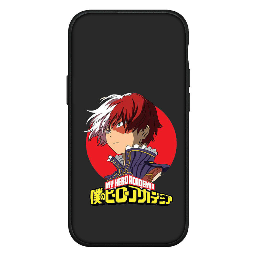 for iPhone 17 16 15 Xiaomi Poco Redmi Note 14 13 12 11 Pro Max Samsung Galaxy S25 S24 S23 OPPO Huawei Todoroki Shoto BNHA My Hero Academia Phone Case
