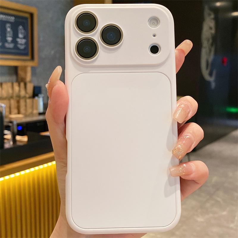 Transformable Solid Color Phone Case for iPhone 17 Pro Max, Compatible with iPhone 14 iPhone 17 белый