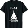 US Navy F14 Tomcat Jäger T-Shirt 100% Baumwolle Rundhals Sommer Kurzarm Lässig Unisex T-Shirt Größe S3XL