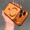 Electroplated Magnetic Apple 17 Pro Max Full Coverage Anti-Fall Frosted TPU Soft Case