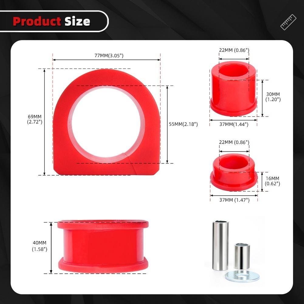 Replacement Bushings Car Suspension Bushings Direct Compatibility With OEM Easy Installation Design Enhanced Stability Features