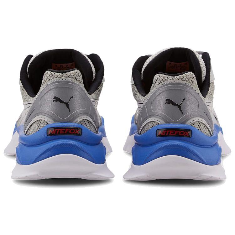 PUMA Unisex Grey Blue Nitefox Highway Low Top Casual Shoes 371480-01