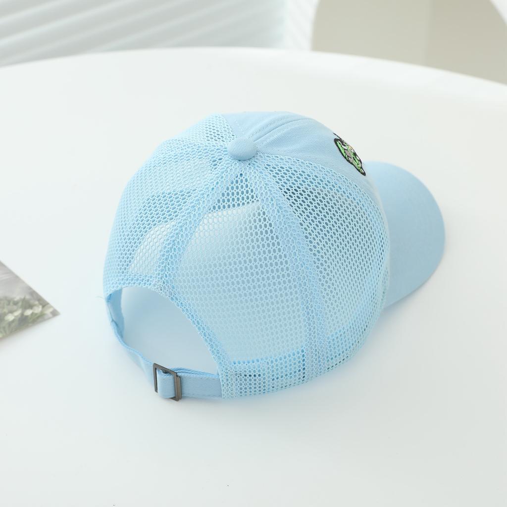 Cappellino da Baseball per Bambini con Visiera, Cappellino in Rete, Cappellino da Baseball Ricamato per Bambini e Bambine, Primavera e Autunno