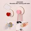 Colorful strong suction cup hook, no punching bathroom kitchen hook - movable, suitable for keys, towels, bags, dolls