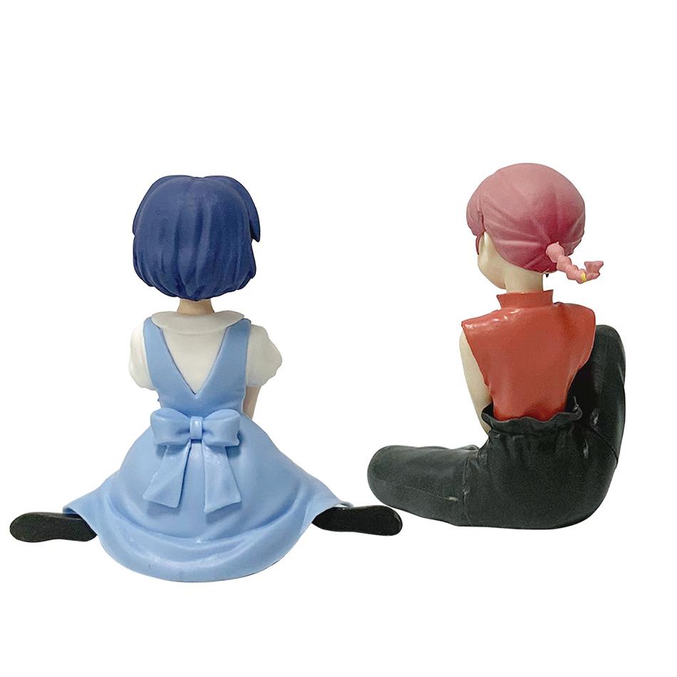 BANDAI BANPRESTO Ranma 1/2 Relax Time Shampoo Tendou Akane Ranma PVC Figure Model Collector Figurine Toy Gifts