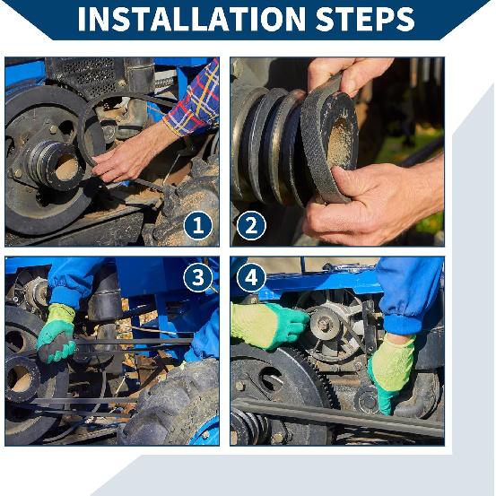 Go Kart Drive Belt for Yerf Dog for Manco for Kartco for Rotary 30 Series Torque Converter V-Belt Replace 203591