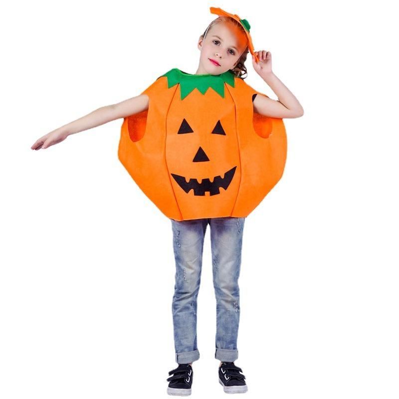 Halloween Costume Masquerade Children Cute Pumpkin Costume Stage Costume Cosplay Costume