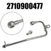 Replace 2710900477 0019972401 Turbocharger Oil Return Line with Hollow Screw
