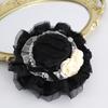 Original Black Mist Poetry Spring Lace Cake Top Hat Sweet Pearl Bow Hairpin Headband KC Hair Accessories for Girls