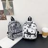Stylish Women Backpack Preppy Style Animal Pattern Printing Nylon Handbags Leisure Student School Large Knapsacks Backpacks