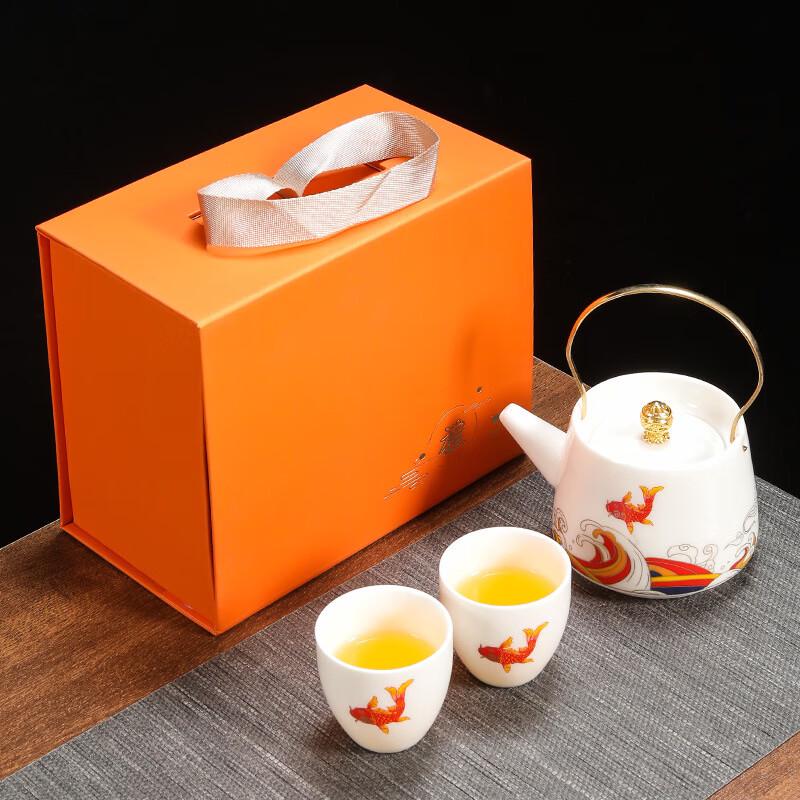 Chinese Ceramic Tea Set Gift Box