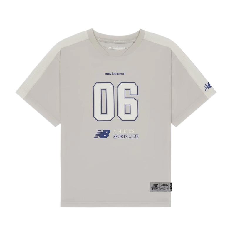 New Balance NB T Shirt SS25 Gray Children Aged 3 7 Years Old 7EF24023-LGR 110