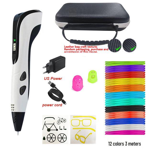 ArtistryPro 3D Stereoscopic Graffiti Pen: Creative Intelligent Toy for 3D Painting