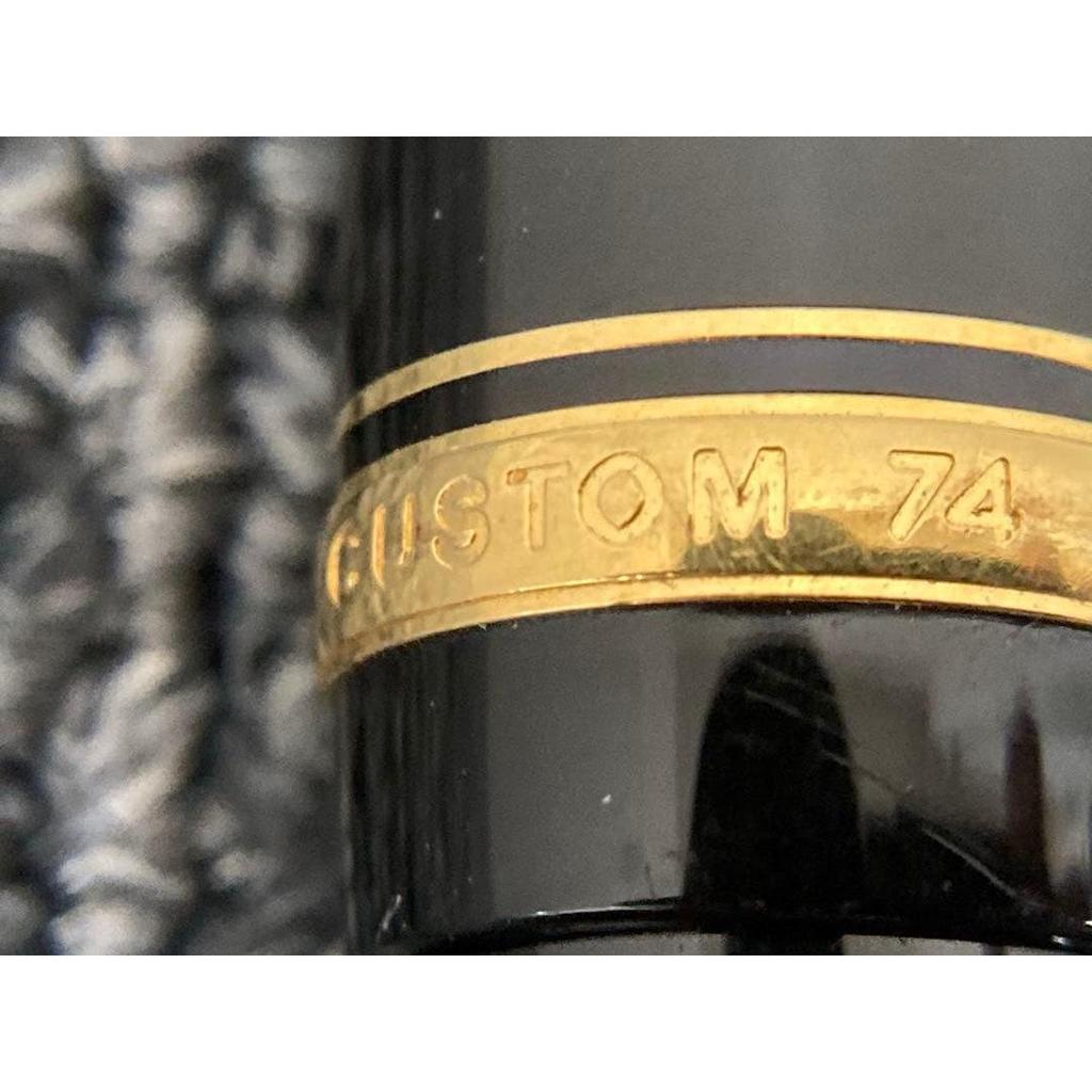 Used PILOT Fountain Pen 14K-585 F Nib Black