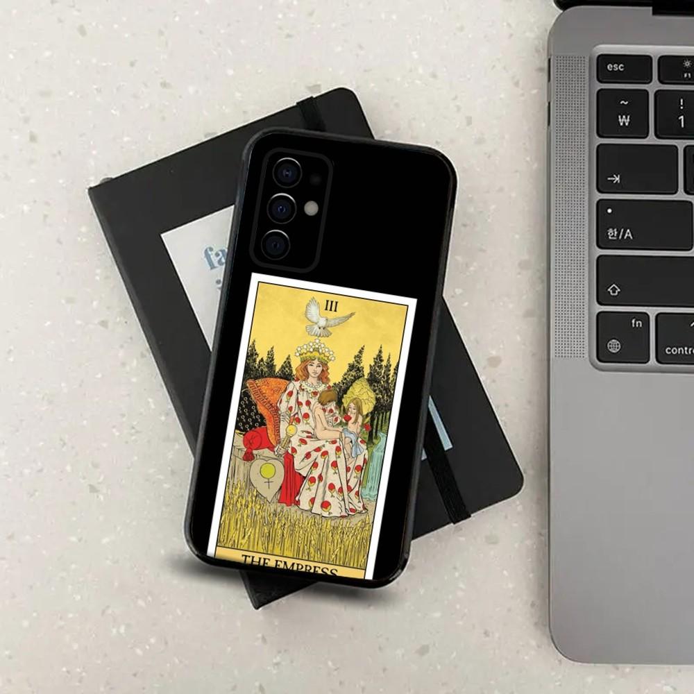 Egypt M-Mysterious Tarot Phone Case For Samsung S24,S21,S22,S23,S30,Ultra,S20,Plus,Fe,Lite,Note,10,9,5G Black Soft Cover
