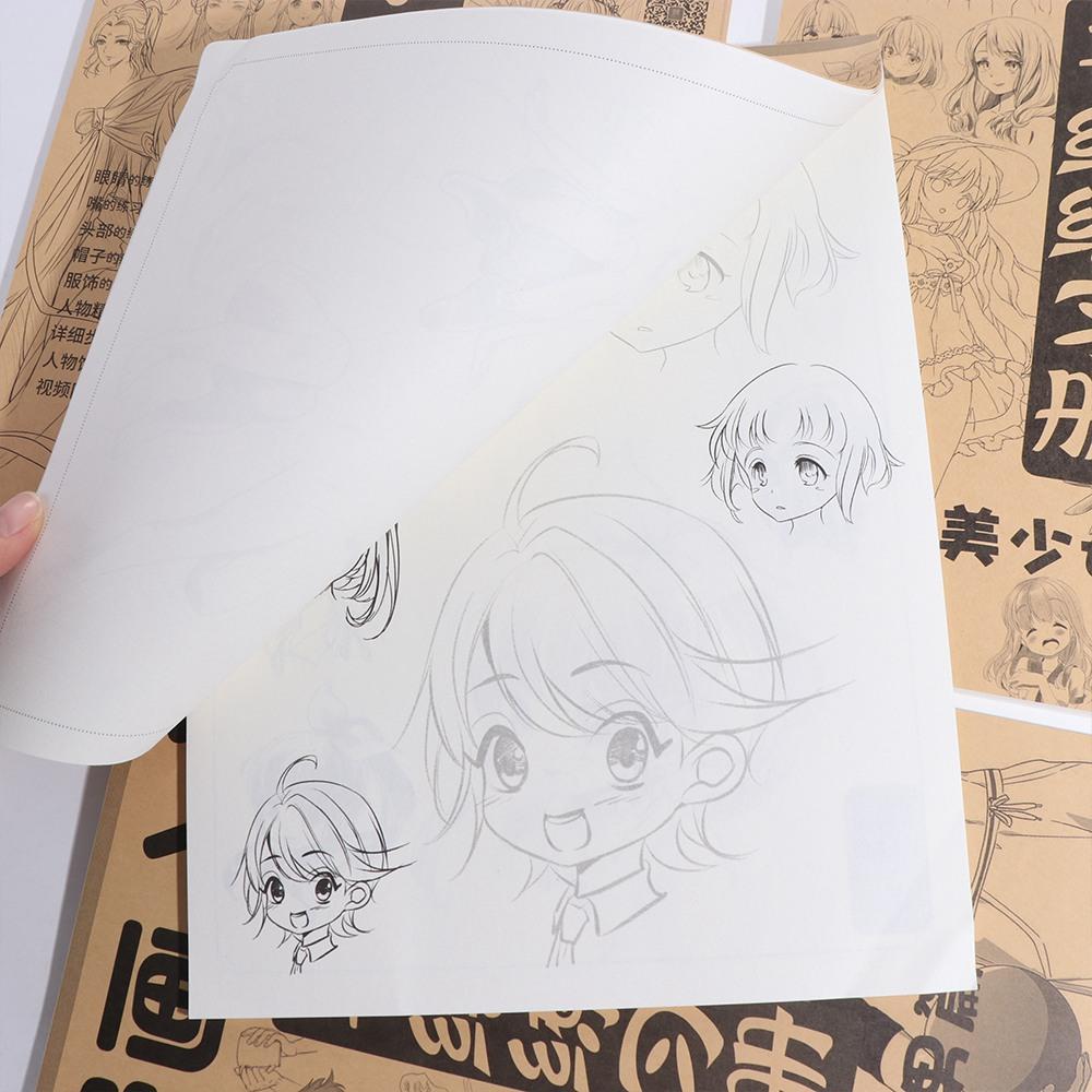 Sketching Line Draft Practice Books Comics Girl Boy Art Copy Practice Book Hand Drawn Book  Student