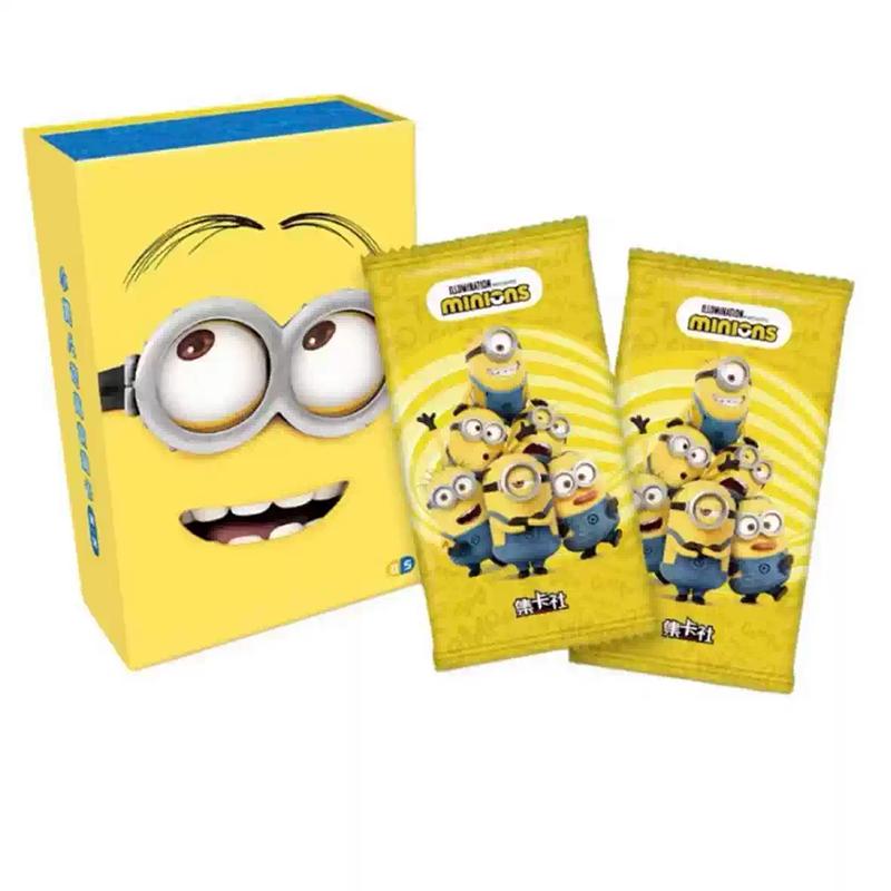 Genuine Minions Limited Edition Collectible Cards Cute Leader Pack Official Licensed Anime Peripherals Kids Holiday Gifts