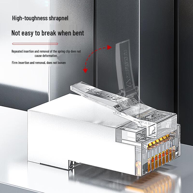 AMPCOM RJ45 Pass-Through Network Connectors