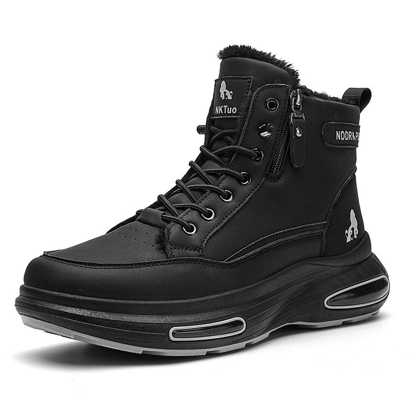 Men Boots High Top Shoes Winter Walking and Commuting Casual Outdoor Travel Seasonal Everyday Footwear Daily Boots Style Sizes 39-44
