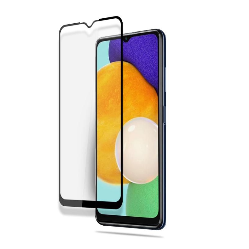 MOCOLO Silk Print Full Glue Arc Design Waterproof Ultra Clear Tempered Glass Full Coverage Screen Protector for Samsung Galaxy A13 5G