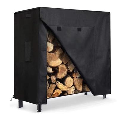 Waterproof Fabric Garden Storage Rack Cover For Outdoor Firewood Logs Wood Store For Logs Outside