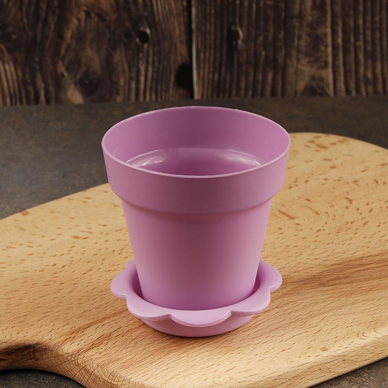 Bonsai Mousse Dessert Cup Wood Crumb Cake Pot for Pudding, Ice Cream, Jelly & Yogurt