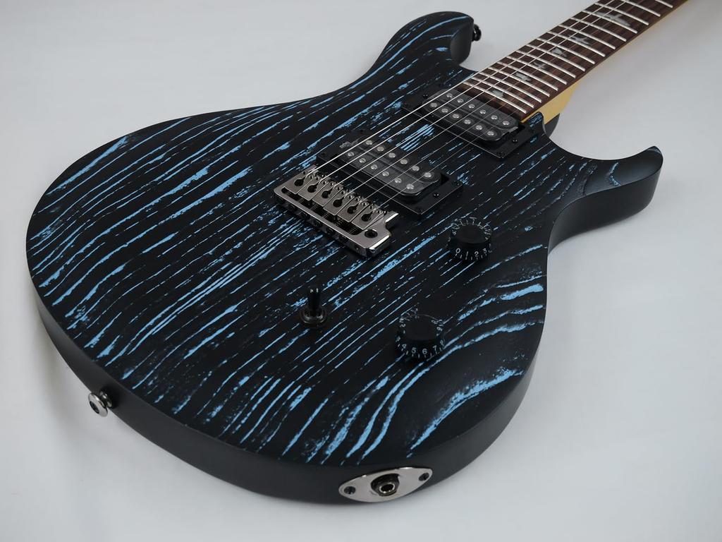 Paul Reed Smith(PRS) SE Swamp Ash CE 24 LTD 3S Sandblasted (Blue)