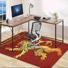 1pc Football Team Design Area Rug - Non-Slip, Soft & Cozy Floor Mat for Living Room, Bedroom, Office - Indoor/Outdoor Decorative Carpet
