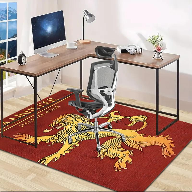 1pc Football Team Design Area Rug - Non-Slip, Soft & Cozy Floor Mat for Living Room, Bedroom, Office - Indoor/Outdoor Decorative Carpet