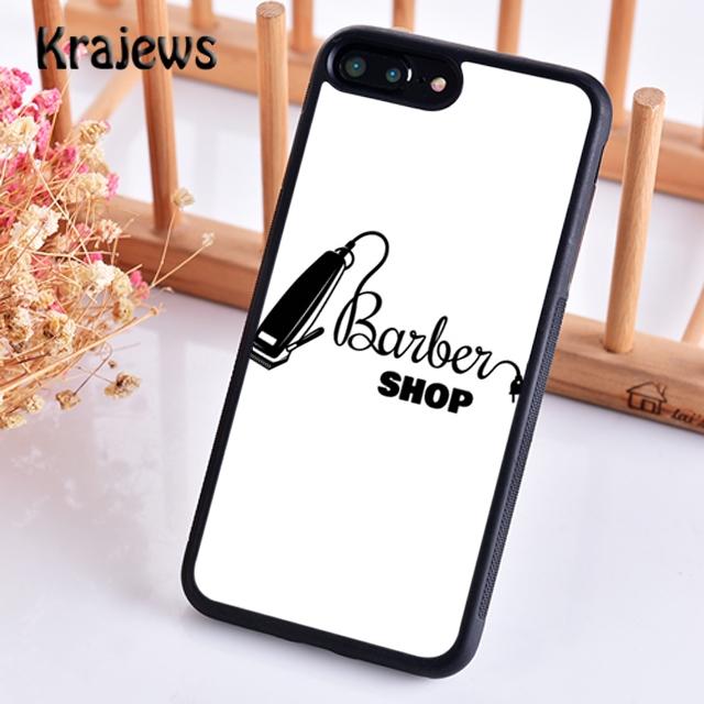 Krajews Hair Stylist Scissors Phone Case Cover For iPhone 17 Air 16 15 14 Plus 11 12 13 Pro Max Coque Shell Fundas