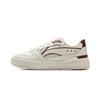 Li Ning Common 80s Slip Resistant Abrasion Resistant Low top Skateboard Shoes Women's White Red AGCV024-1