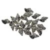 20 Stück Antik 3D nautisch MEER Muschel Anhänger DIY Herstellung Silber