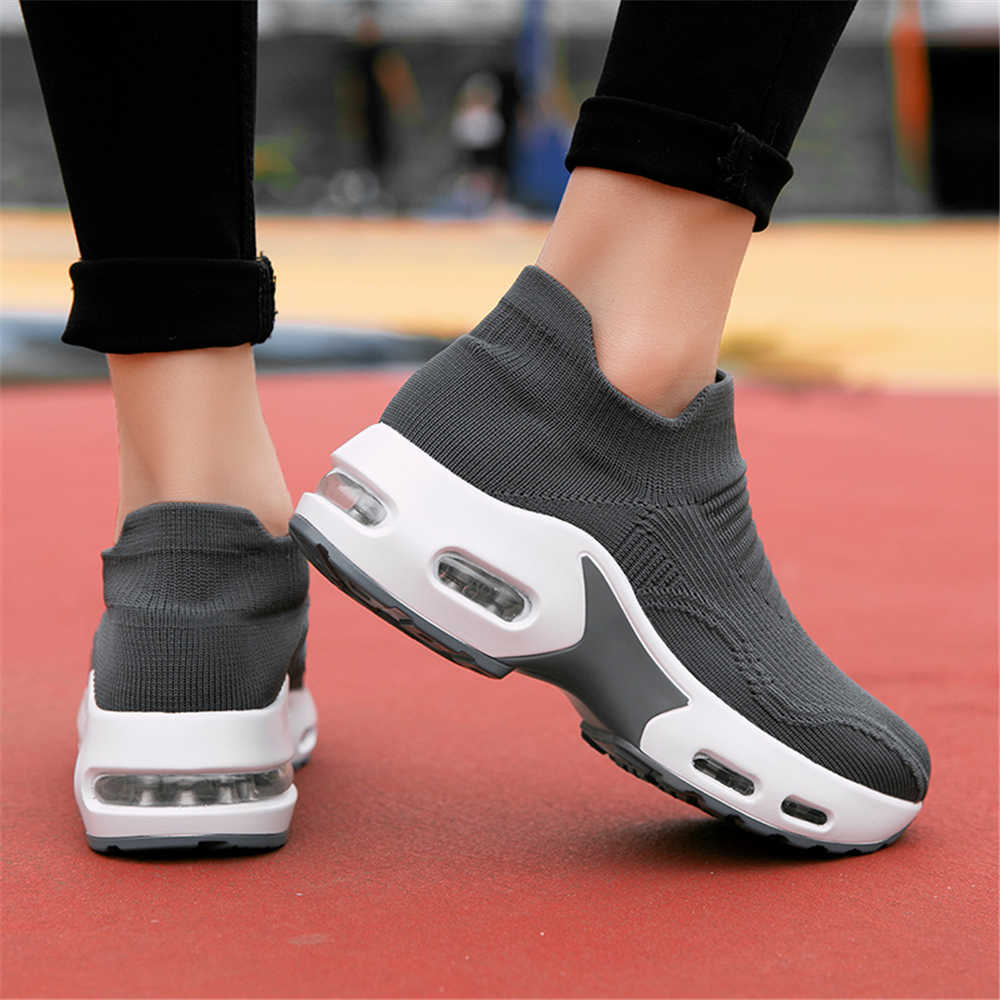 Fashion Red Wine Non-slip Women's Spring Footwear Woven Green Woman Sneakers Women's Spring Shoes Sports Famous Brand Temis Tenid