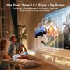 4K Ultra HD Smart Projector for Home & Business: Direct Phone Connection & Day Use