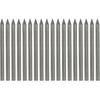 PATIKIL 5.6mm 6B Carpenter Pencil Lead Refills, 18Pcs Break Resistant Solid Dry Pencil Refills for Mechanical Carpenter Construction Art Drafting,