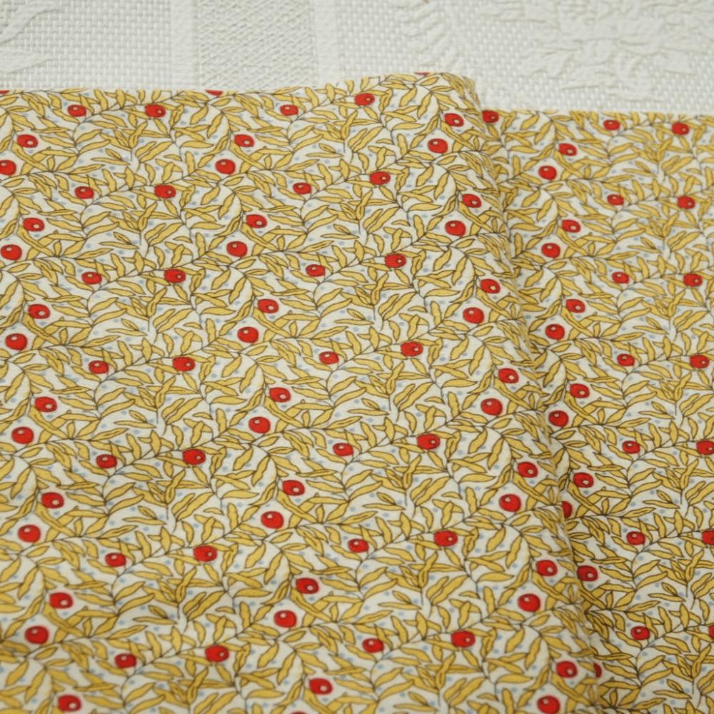 Pre-Cut 140x50cm Printed Poplin Fabric Pure Cotton Soft Touch Small Floral Fabric DIY Breathable Sewing Cloth Summer