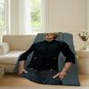American Actor Evan Peters Blanket For Sofa Office Bed Plane Travel Sleep Read Relax Camping Soft And Warm