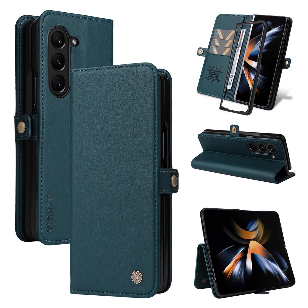 Magnetyczne etui z klapką na portfel dla Samsung Galaxy Z Fold 7 6 | Ultralekkie etui premium klasy luksusowej dla Samsung Galaxy Z Fold 5 4 3