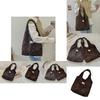 Stylish Large Capacity Suede Leopard Print Tote Bag For Women Versatile Bag Design