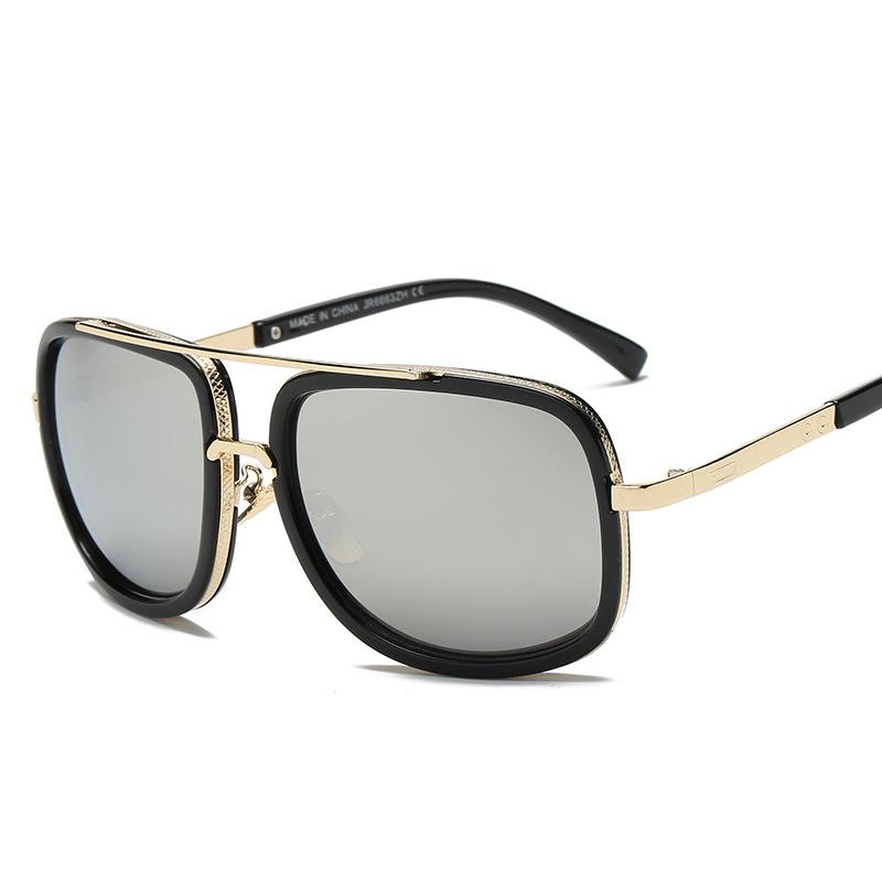 Twooo 6663 Steampunk Sunglasses New Fashion Women Sunglasses Men PC&designer sunglasses&PC