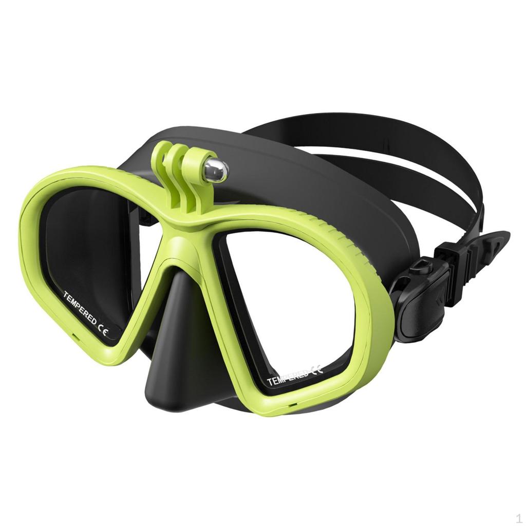 Adjustable Snorkel Gear with Diving Glasses for Aquatic Sports
