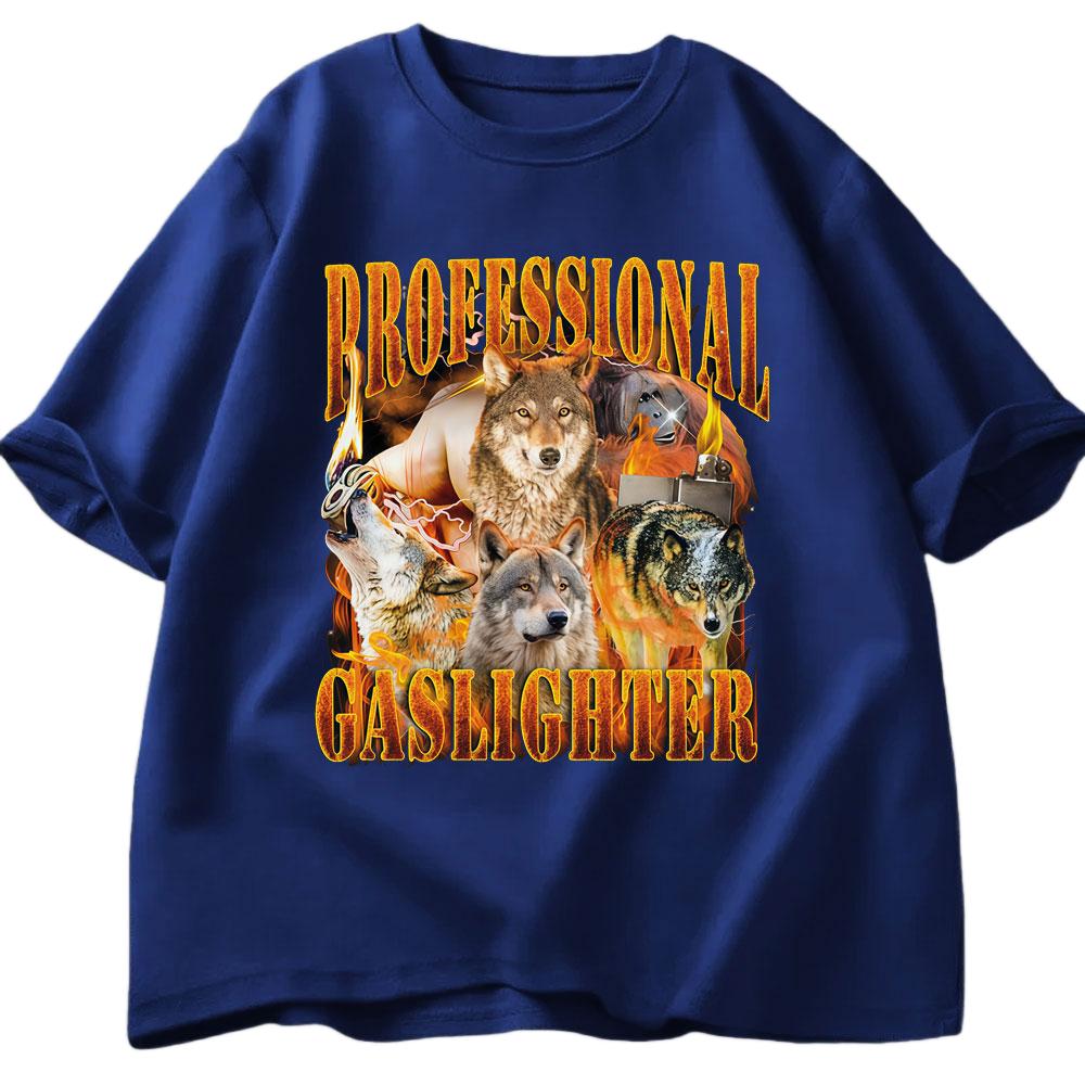Houston We Have Many Interesting Raccoon Tshirts for Men and Women Casual Cotton Street Y2K Mens Tshirts