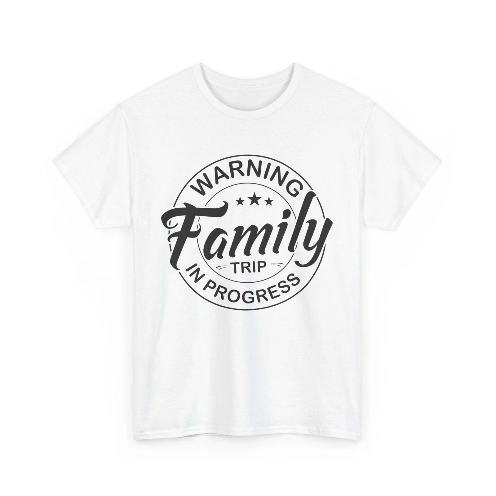 Life is a Journey T-Shirt | Warning Family Trip In Progress Summer Vacation L