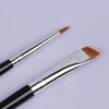3pcs Fine Tip Angled Eyeliners Brushes With Wood Handle Makeup Brush For Detailed Looks Suitable For Various Occasion