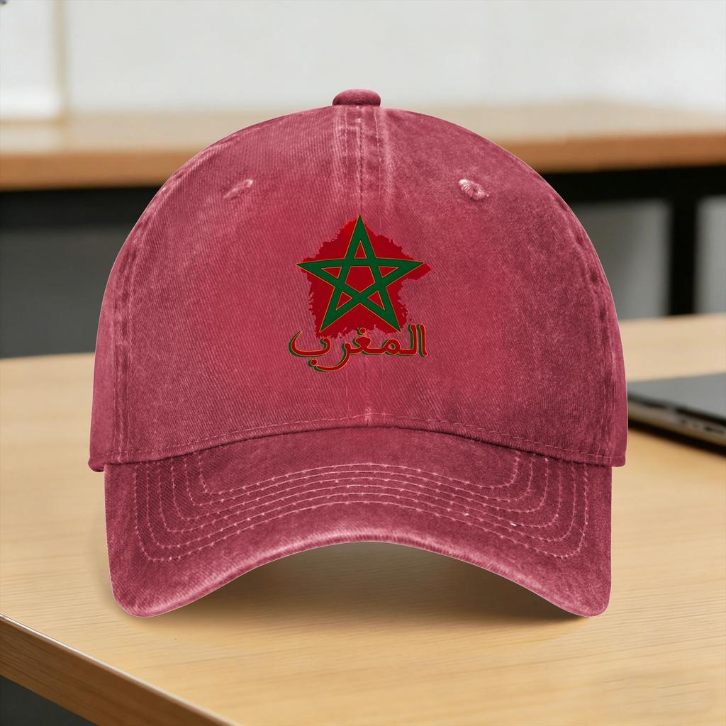 Morocco Casual Baseball Cap For Unisex Men Summer  Outdoor Gym Hip Hop Hats y2k Cool Sunscreen Baseball Caps