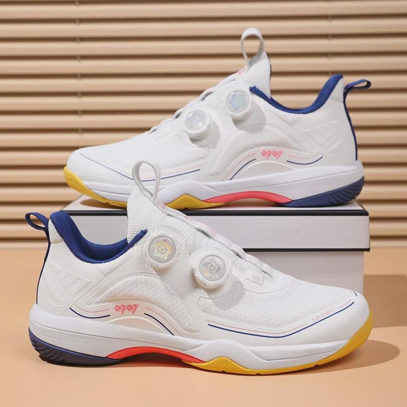 "2MAXPRO II Low-Profile Badminton Shoes with BOA Knobs and Lightweight Table Tennis Shoes"