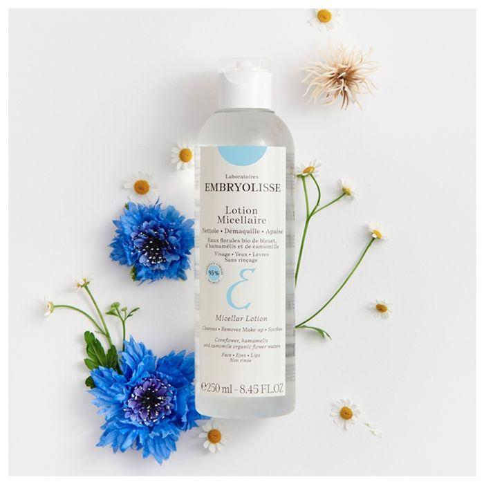 Mizellenlotion - Embryolisse - 250 ml - Hypoallergen - Empfindliche Haut - Mischhaut