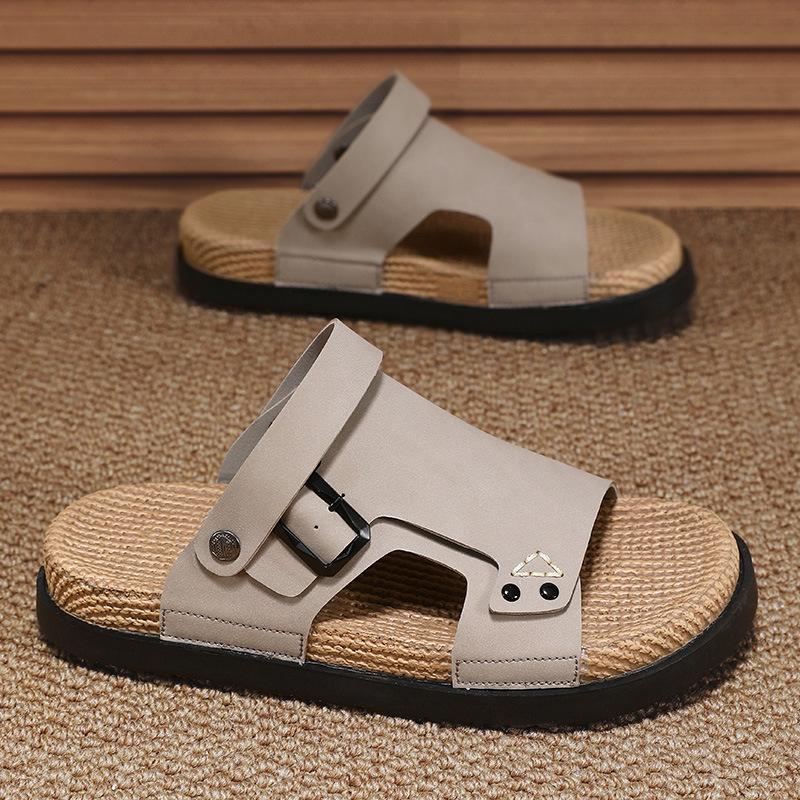 

Sandals men s summer 2025 new wear soft-soled dad Birkenstocks slippers casual sports two wear soft-soled beach shoes 39