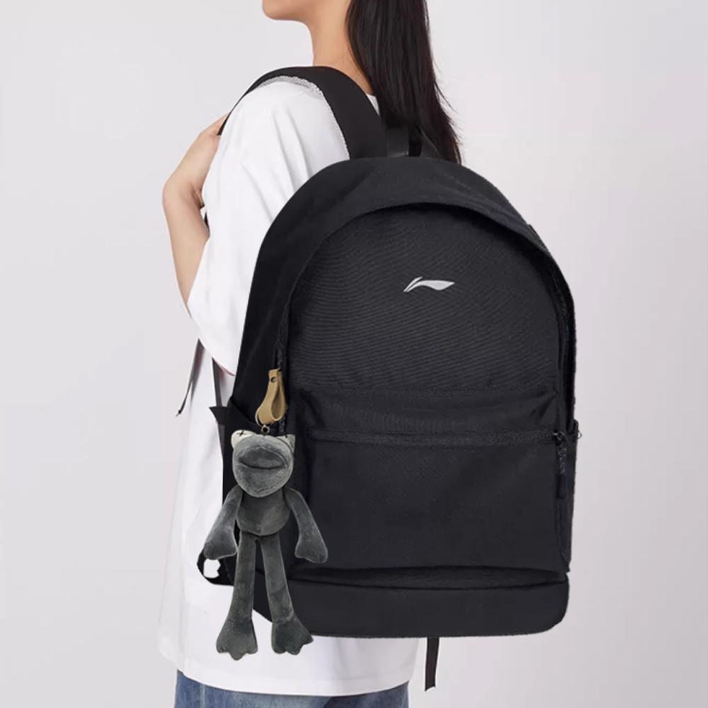 Li Ning Sports Casual Backpack Unisex Backpacks Black ABSS331-8-81021
