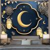 Muslim Ramadan Tapestry Eid Mubarak Tapestry Wall Art Decor For Bedroom Living Room Apartment Dorm Decorations Wall Hanging